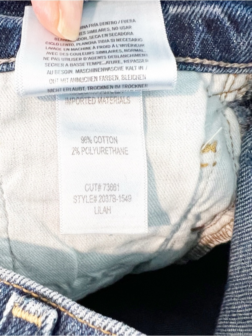 CITIZENS OF HUMANITY LILAH FLARE JEANS ZIP FLY WOMENS SZ 26 - Picture 5 of 11